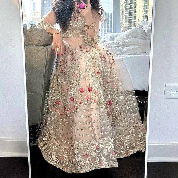 chinese dress ladies Handmade Indian Wedding Dress
